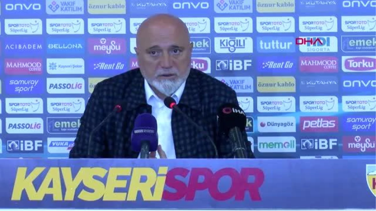 SPOR Yukatel Kayserispor - Beşiktaş maçının ardından