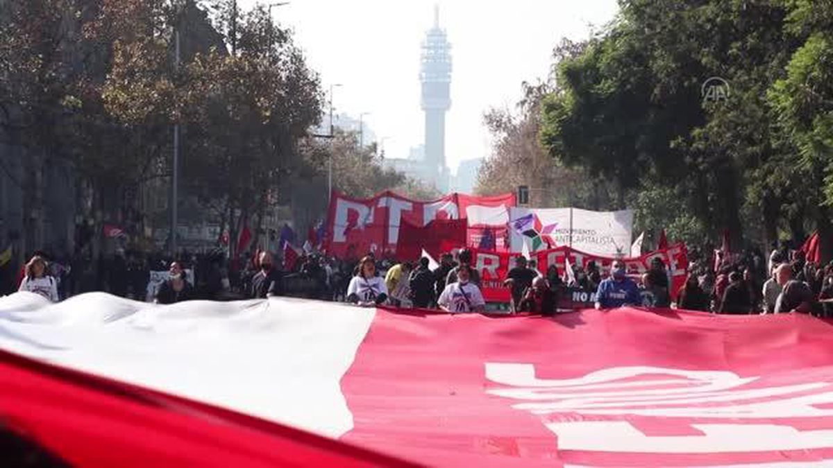 1 Mayıs Emek ve Dayanışma Günü'nde polis göstericilere müdahale etti