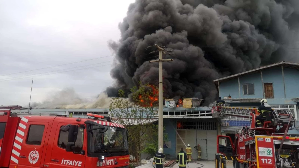 Battaniye üretimi yapan fabrika kullanılmaz hale geldi