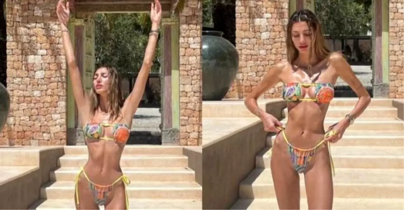 Miss Turkey güzeli Şevval Şahin, Ibiza tatilinden arka arkaya bikinili pozlarını paylaştı