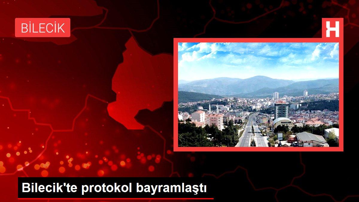 Bilecik'te protokol bayramlaştı