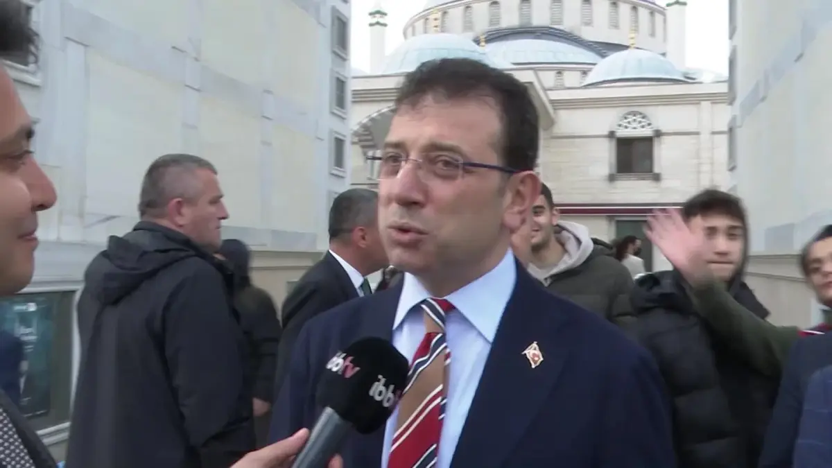 İmamoğlu: Ayrışmayı Kendine İlke Edinenlerden Allah Memleketi Korusun
