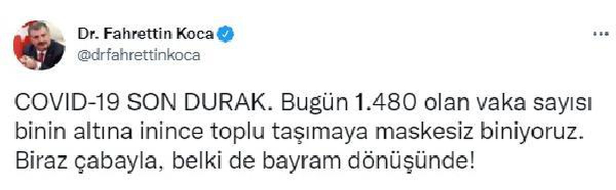 Son dakika haberi! Koronavirüs salgınında günlük vaka sayısı 1480 oldu (2)