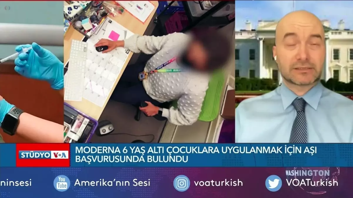 Moderna\'dan 6 Yaş Altı Çocuklar İçin Aşı Başvurusu