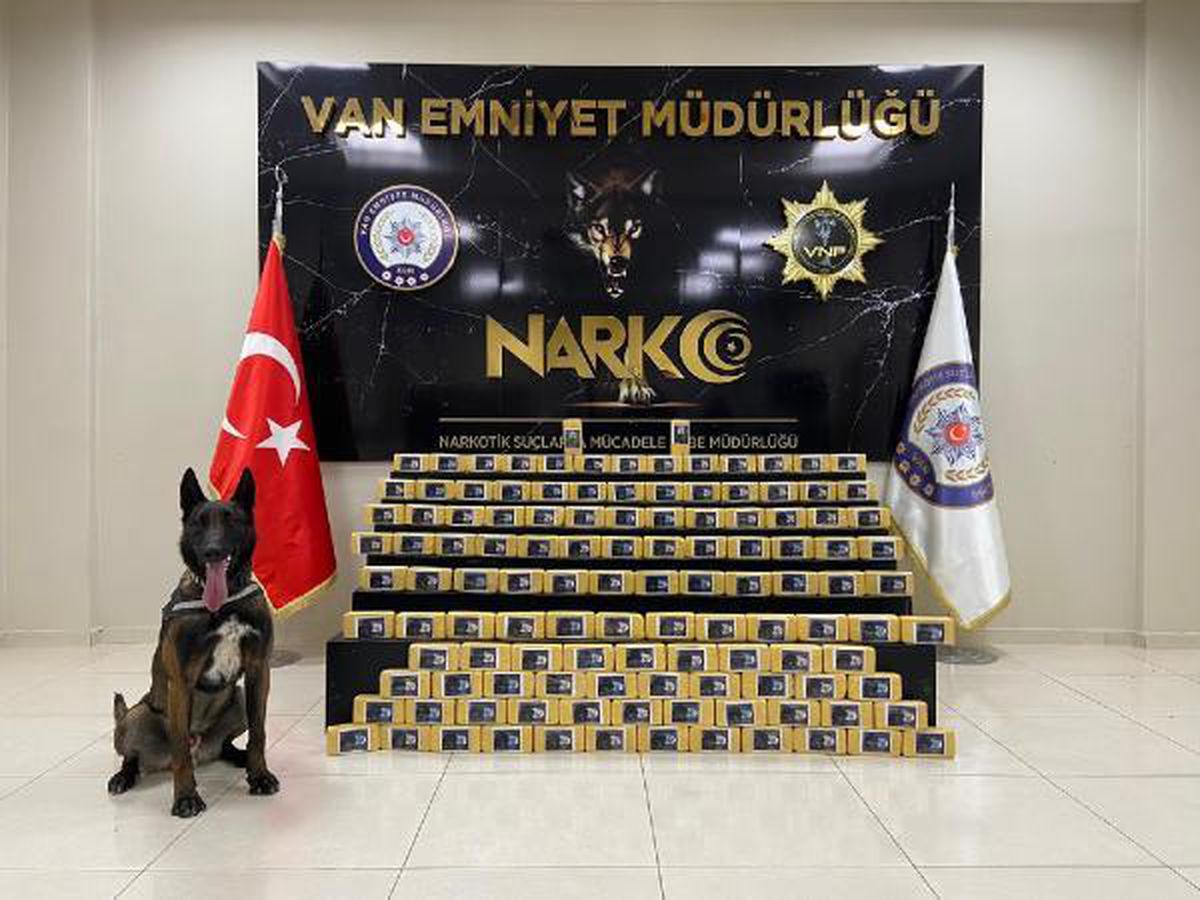 Van\'da 145 kilo eroin ele geçirildi