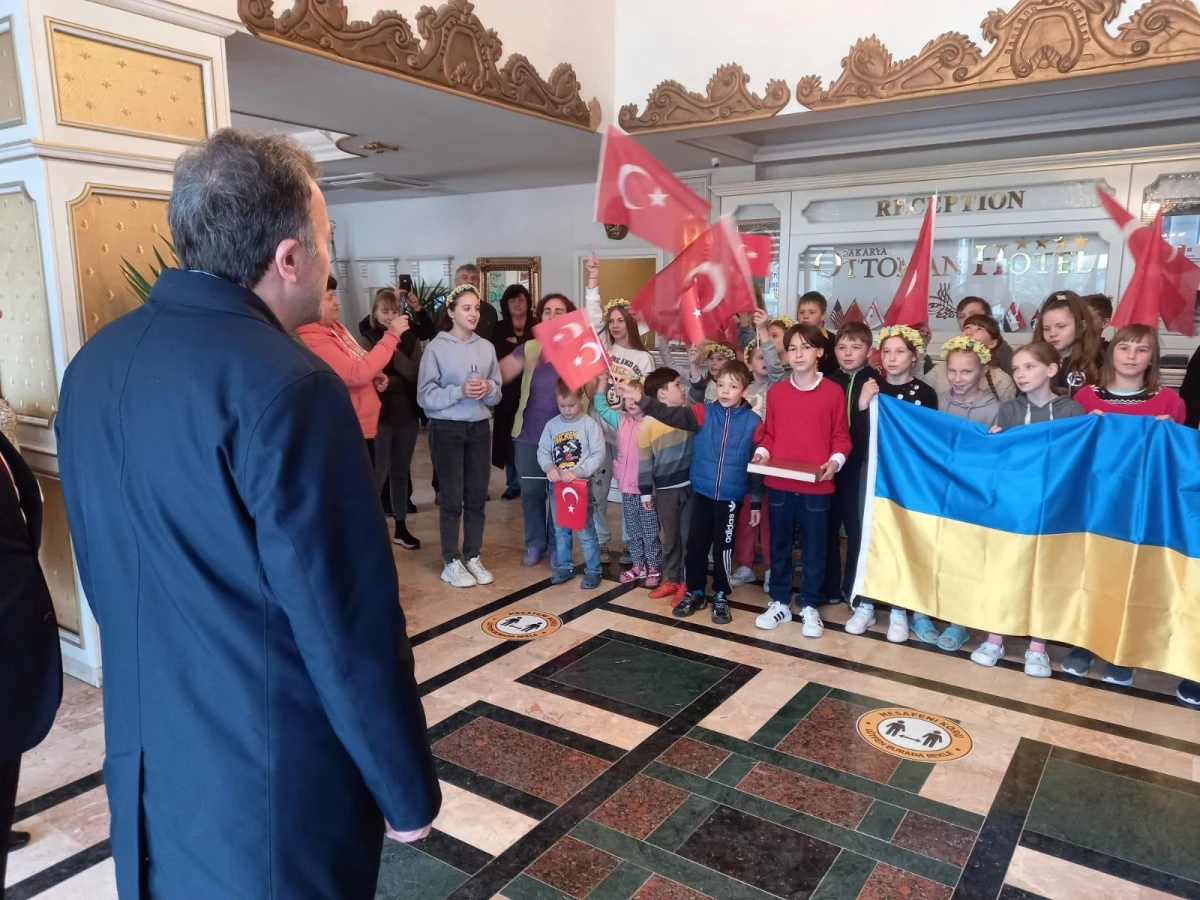 Aile ve Sosyal Hizmetler Bakan Yardımcısı Duran\'dan Ukraynalı yetim çocuklara ziyaret