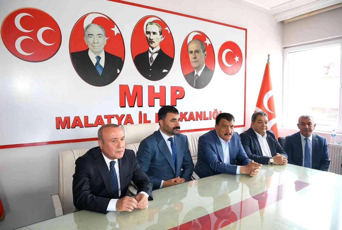 Başkan Gürkan\'dan MHP ziyareti