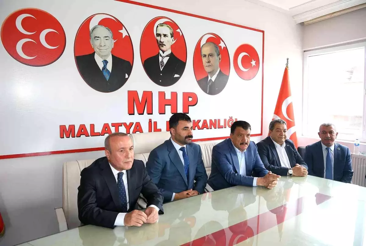 Başkan Gürkan\'dan MHP ziyareti