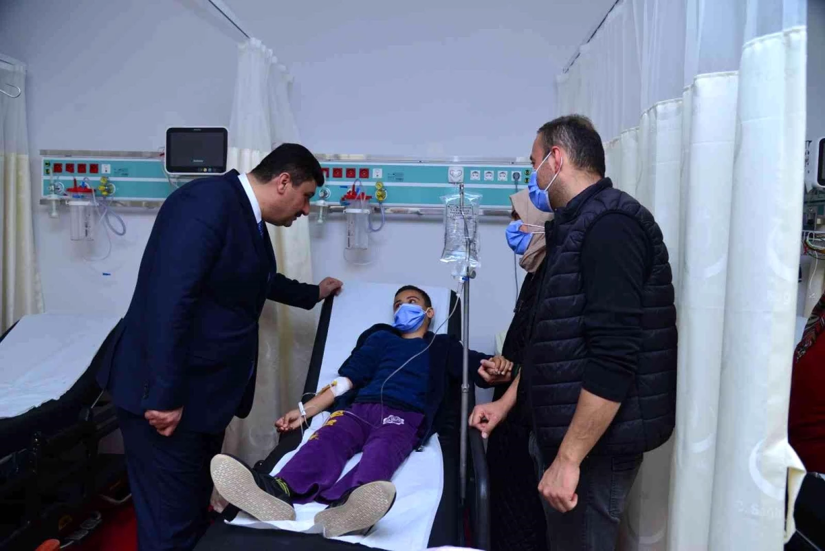 Başkan Oğuz\'dan bayramda hasta vatandaşlara moral ziyareti