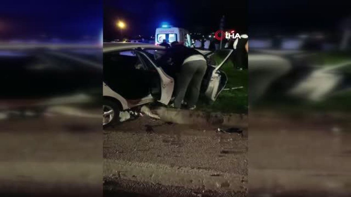 Bayram günü korkutan kaza, duble yolda can pazarı: 9 yaralı