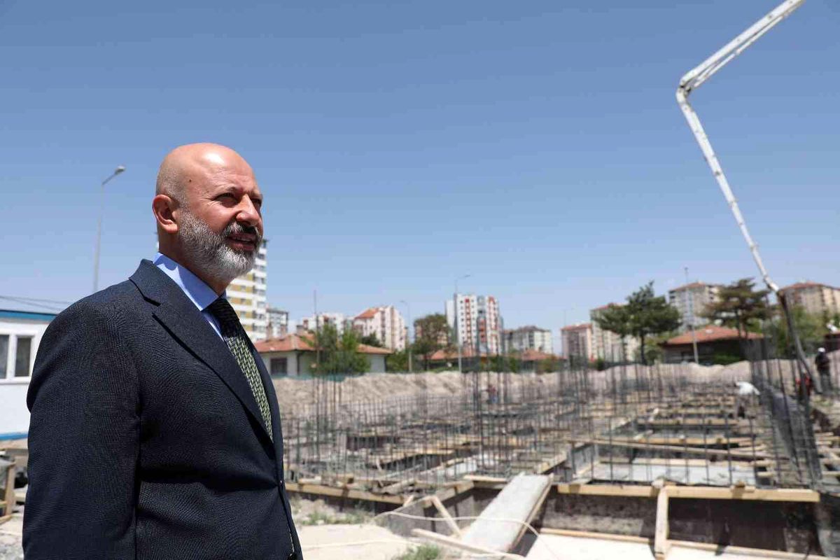 Kocasinan Belediyesi, bir haftada 3 tesisin daha temelini attı