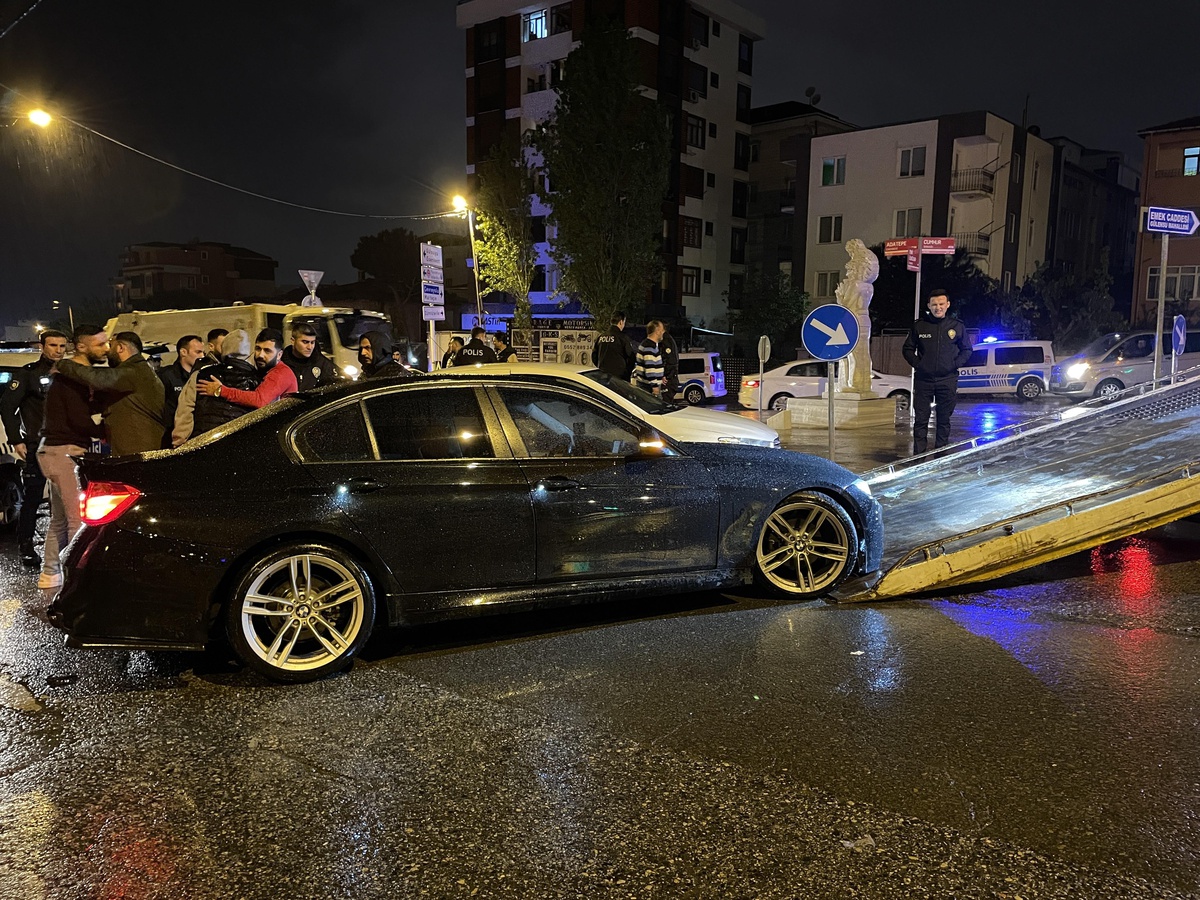 Maltepe\'de meydana gelen trafik kazasında 1 kişi yaralandı