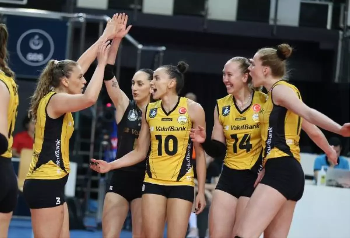 VakıfBank seriyi 1-1\'e getirdi