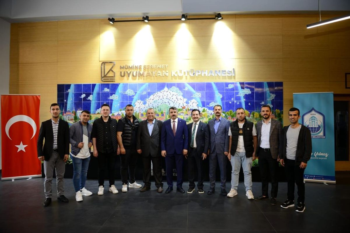 Yıldırım ailesi bayramlaştı