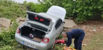 Ehliyetsiz sürücü, otomobille motosiklete çarptı; Erkan öldü, babası yaralı