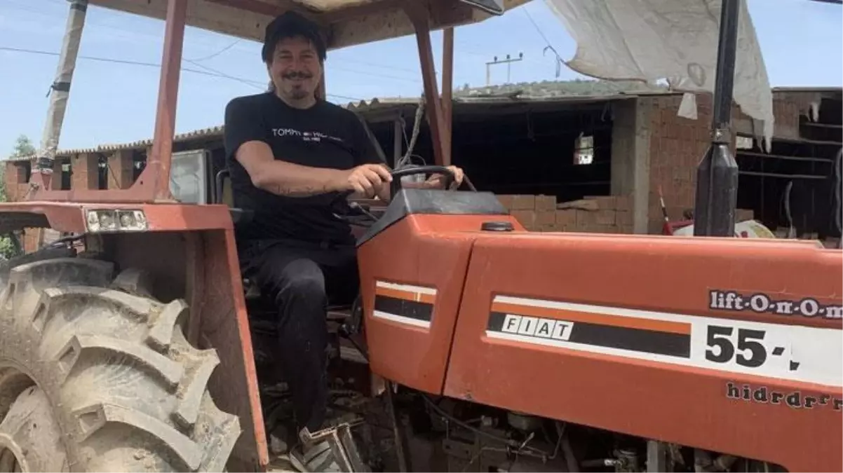 Ünlü türkücü Bodrum'da çiftçi oldu