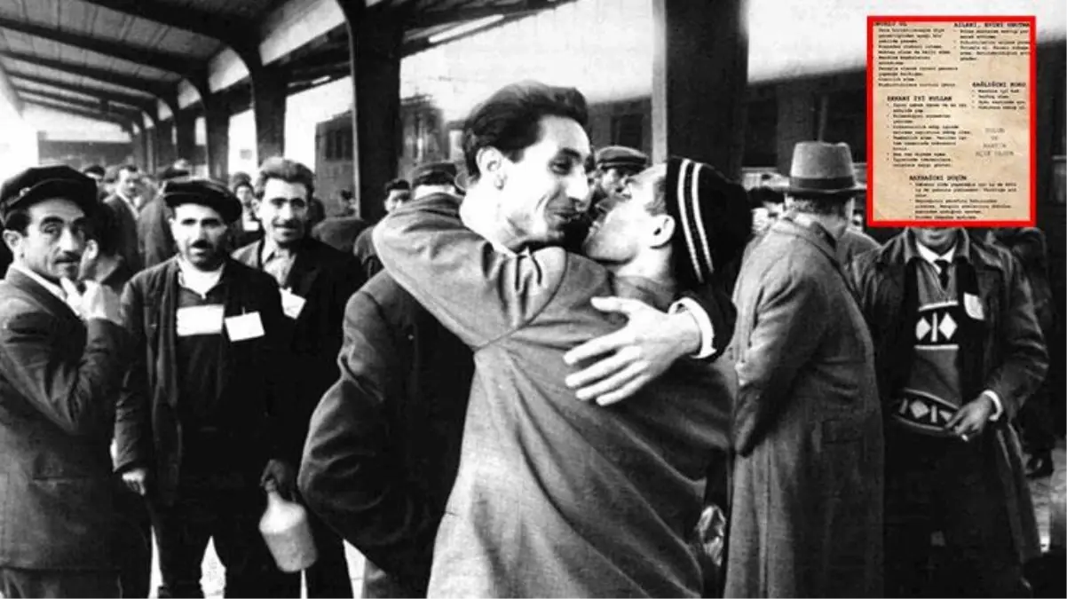 İşte İŞKUR'un 1960 yılında Almanya'ya giden Türk işçilere verdiği harika tavsiyeler! Son maddeye dikkat