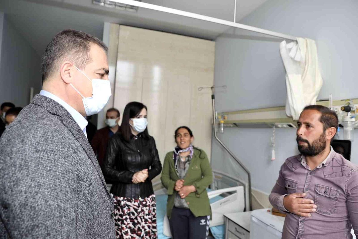 Vali Akbıyık, hastaların bayramını kutladı