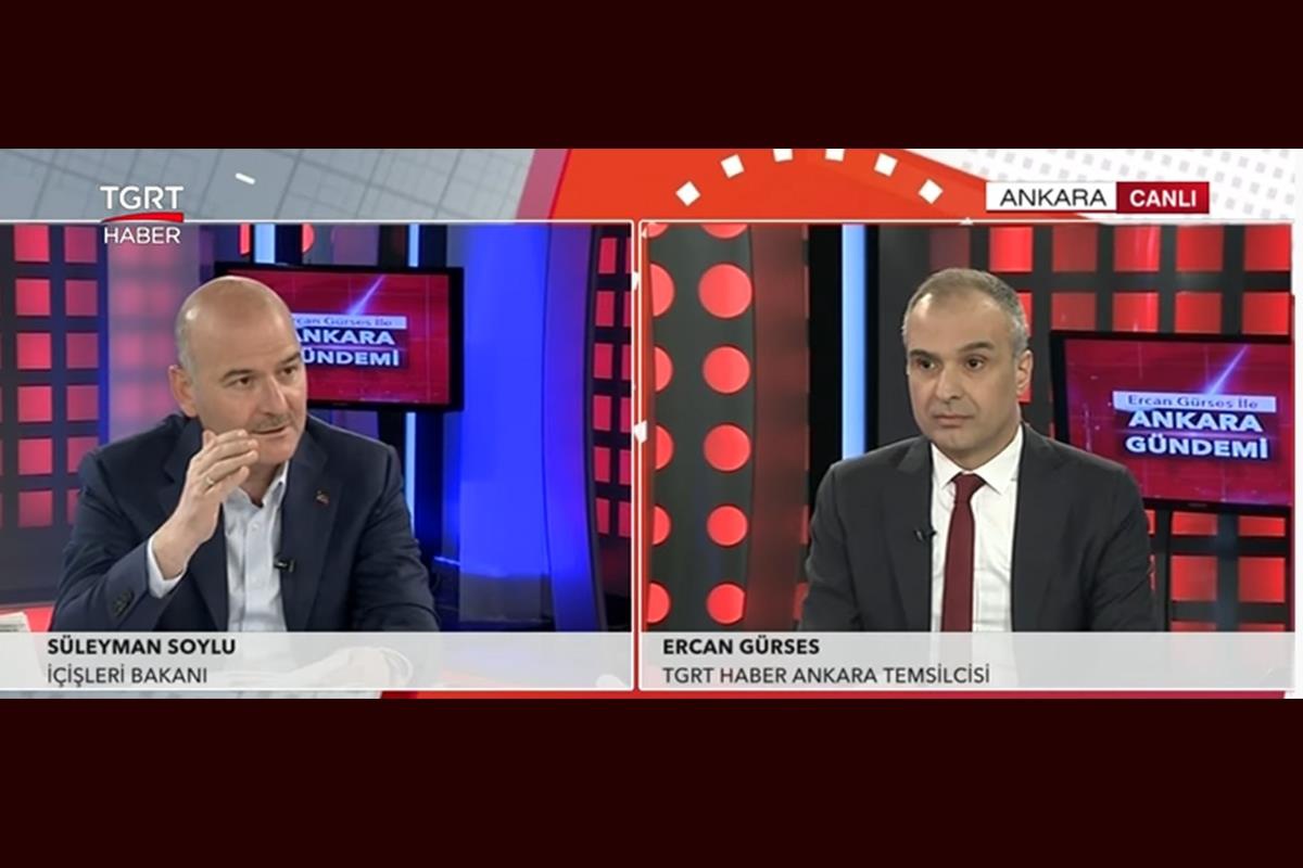 Bakan Soylu\'dan TGRT Haber\'de gündeme dair önemli açıklamalar