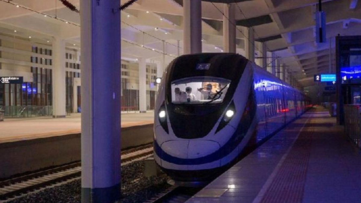 Çin-Laos Demiryolu\'nda Yük Taşımacılığı Önemli Ölçüde Arttı