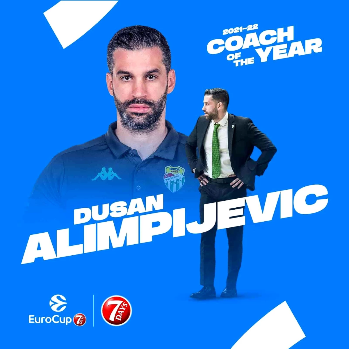 Dusan Alimpijevic, Eurocup\'ta yılın en başantrenörü oldu