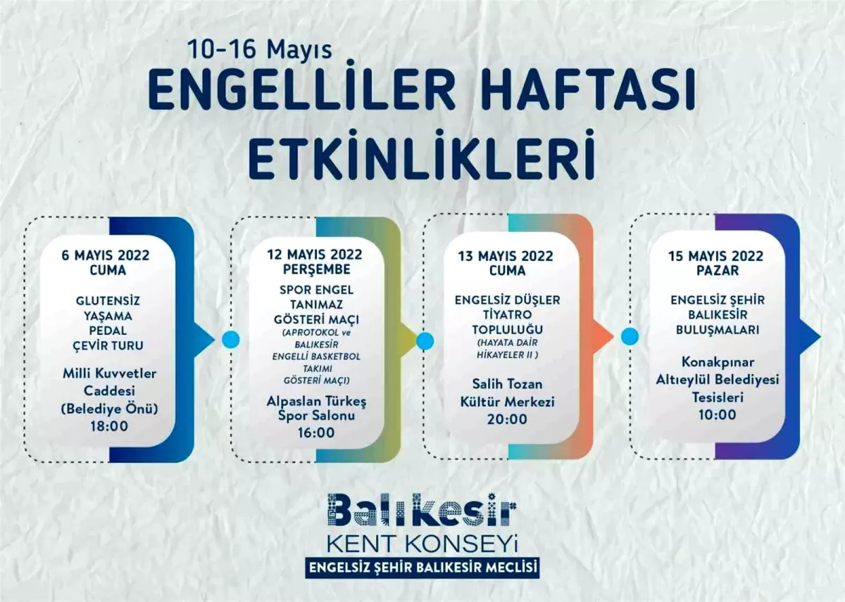 Engelliler Haftası etkinlikleri başlıyor