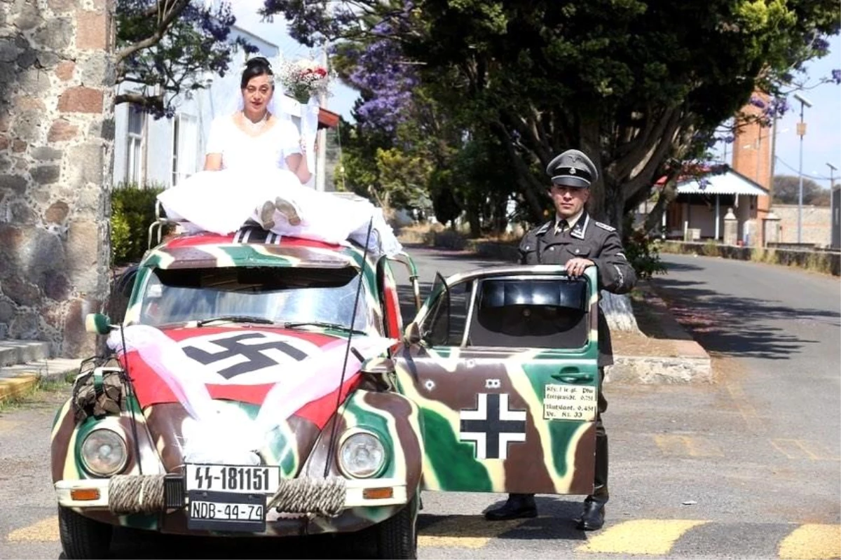 Meksika\'da düzenlenen Nazi temalı düğüne Yahudilerden tepki