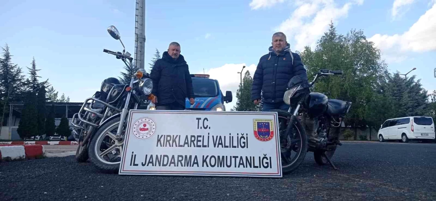 Motosikletli hırsızlık şüphelileri yakalandı