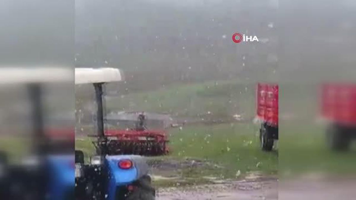 Sivas'ta Mayıs ayında kar sürprizi