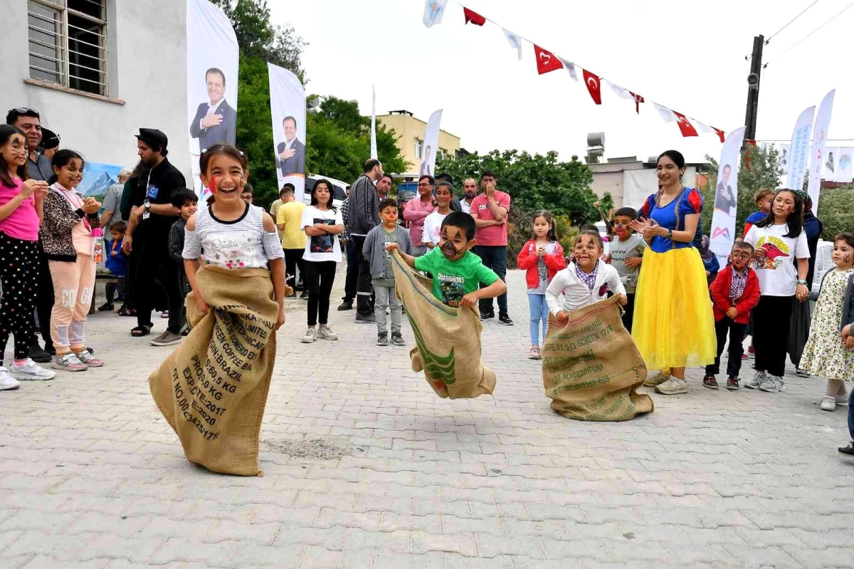 Tarsus\'un köylerinde çocuklar 3 gün bayram coşkusu yaşadı