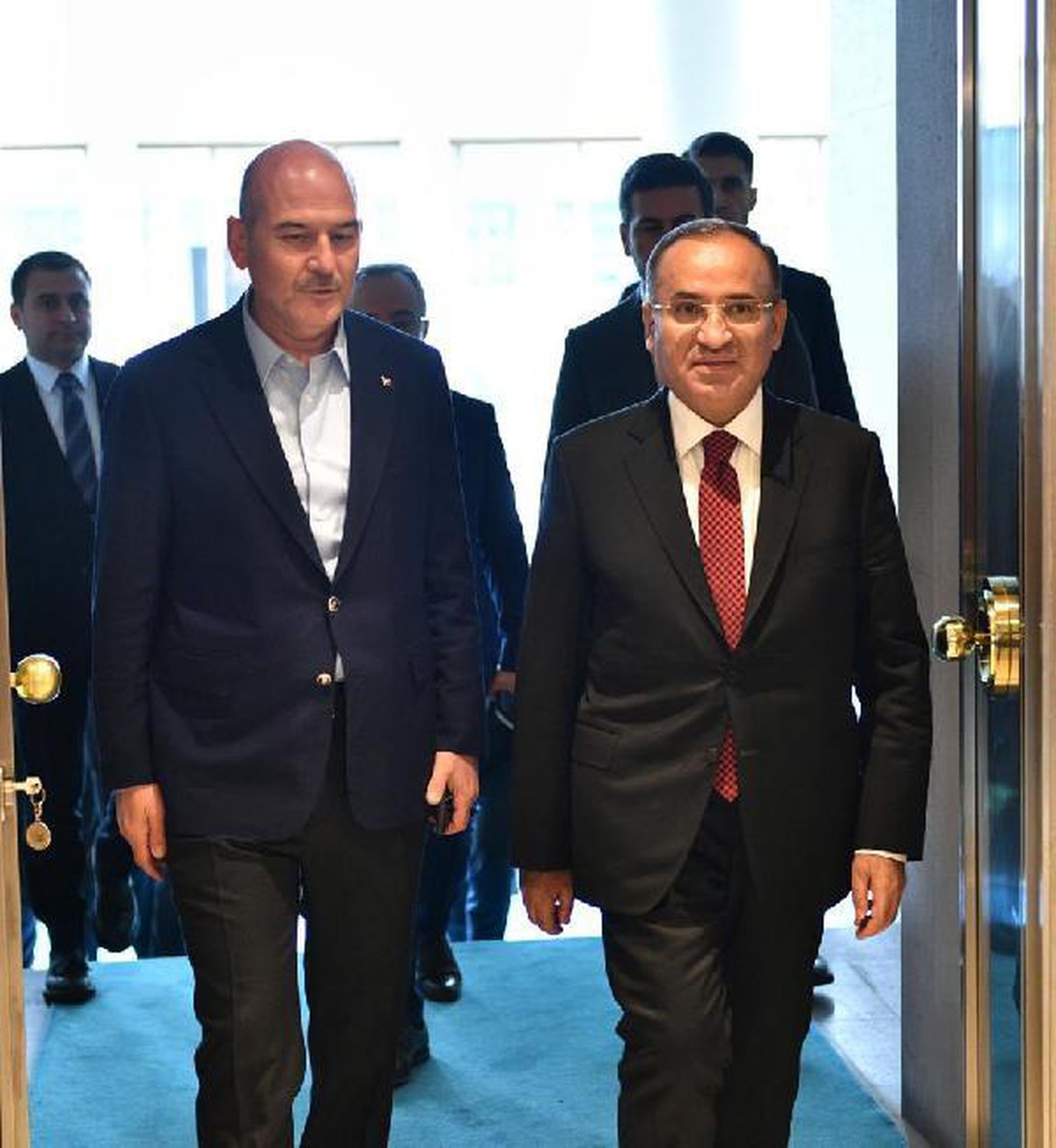 Adalet Bakanı Bozdağ, İçişleri Bakanı Soylu\'yu ziyaret etti