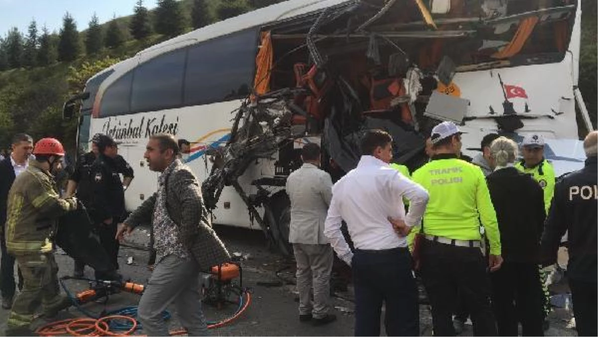 Bursa\'da 1 kişinin öldüğü kazada kamyon şoförü, otobüsü görmemiş