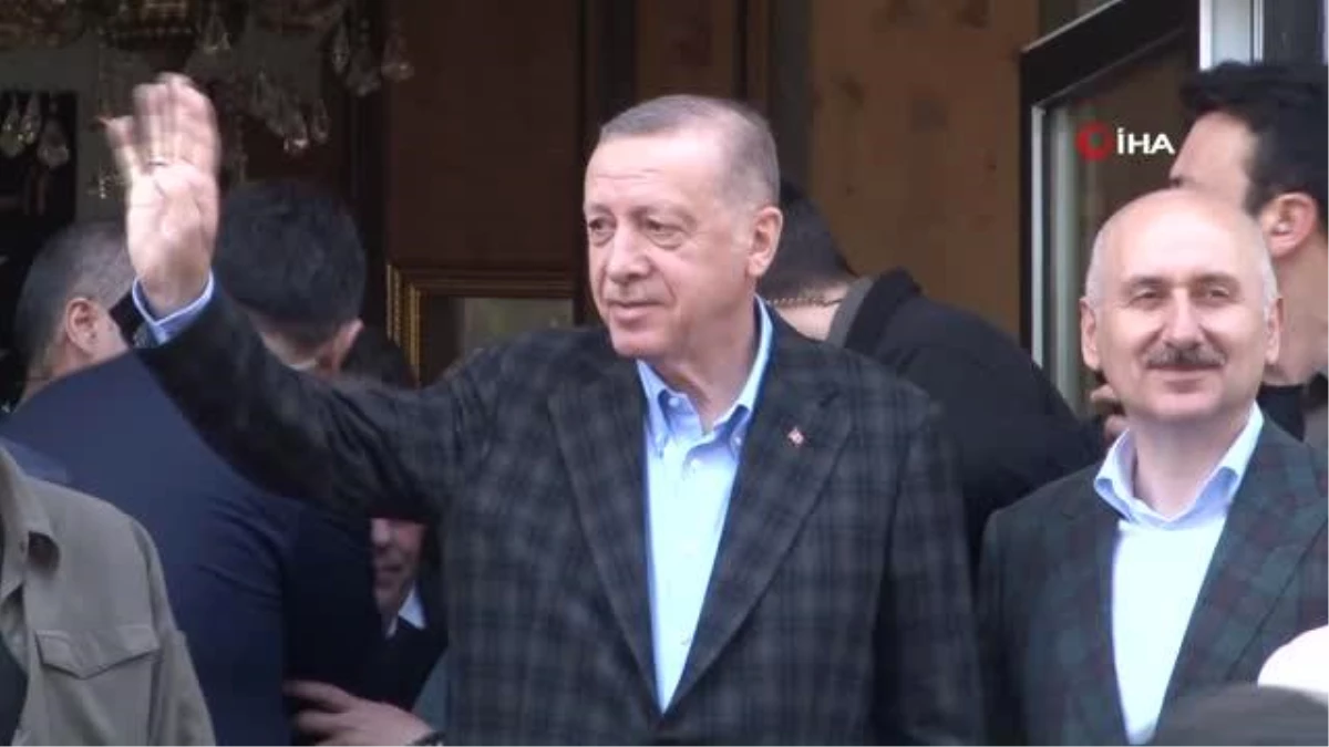Cumhurbaşkanı Erdoğan Çatalca\'da vatandaşlara hitap etti