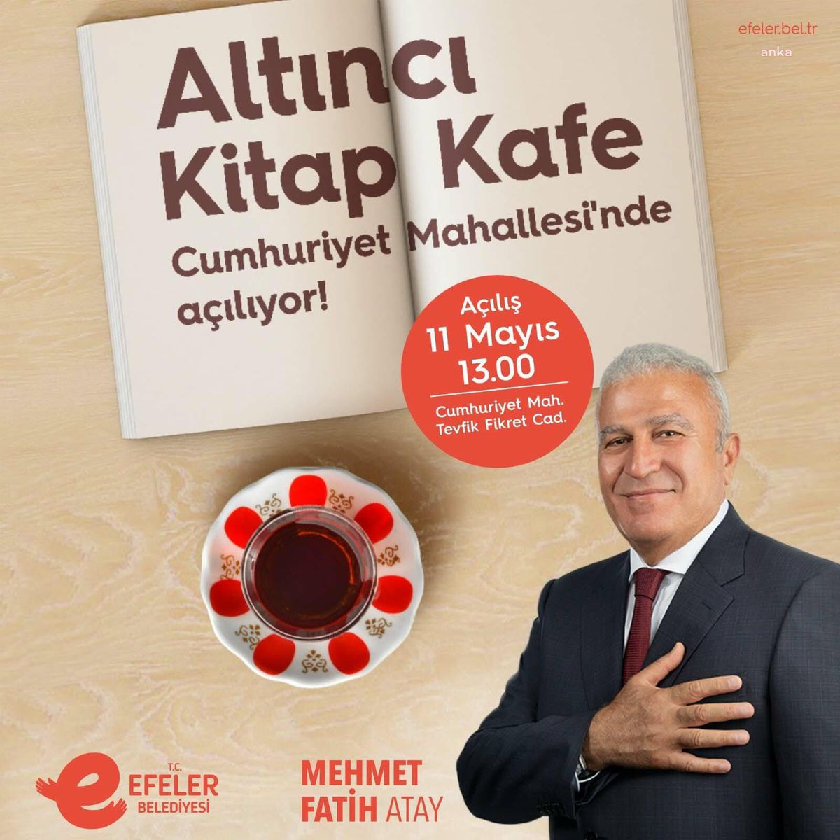 Efeler Belediyesi, İlçeye 6. Kitap Kafeyi Açmaya Hazırlanıyor