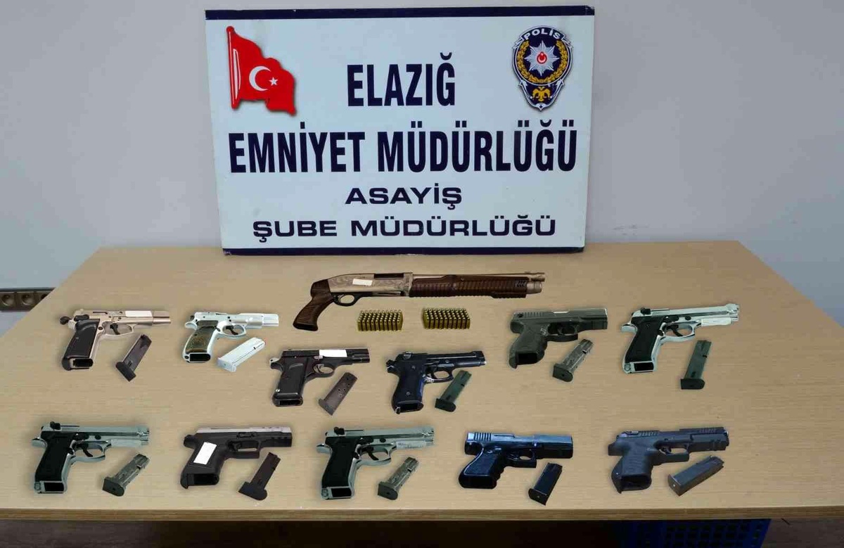 Elazığ\'da asayiş ve şok uygulamaları: 110 şüpheli yakalandı