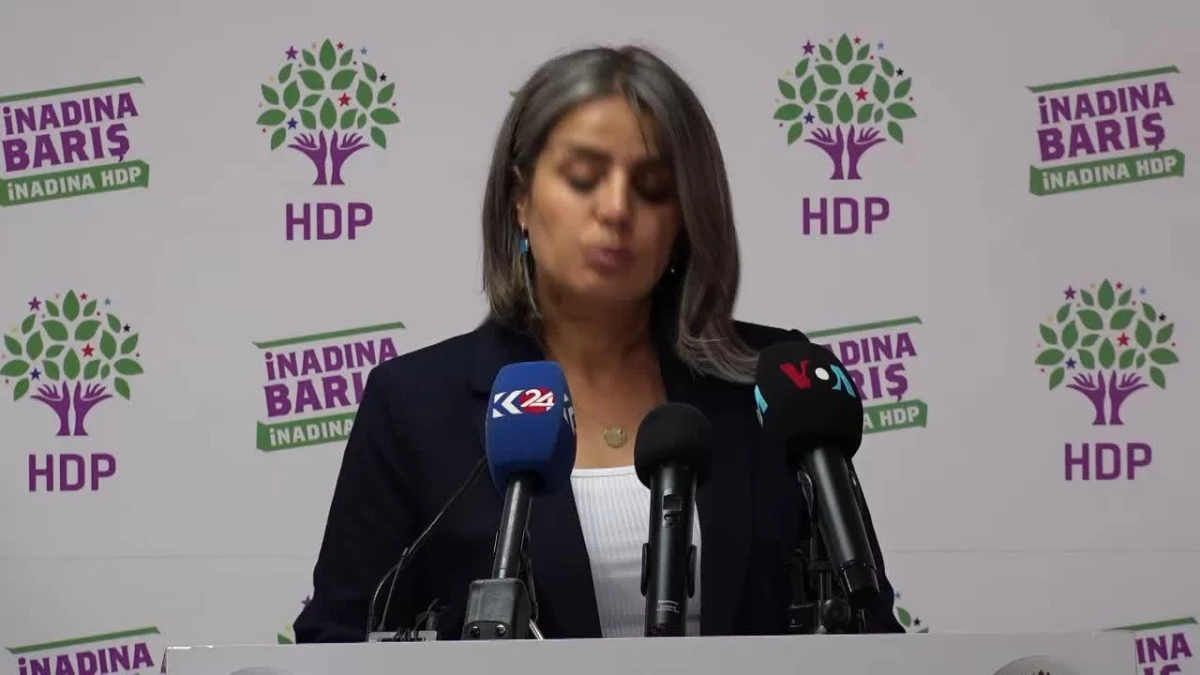 Hdp\'li Başaran: "Seni Çivilerim\' Söylemi, Türkiye\'nin Demokrasisine Söylenmiş Bir Söylemdir. Hiç Eğip Bükmeye Gerek Yok"