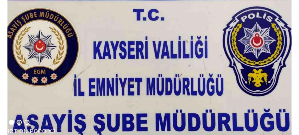 Kayseri\'de ev ve iş yerlerinden hırsızlık yapan şahıslar yakalandı