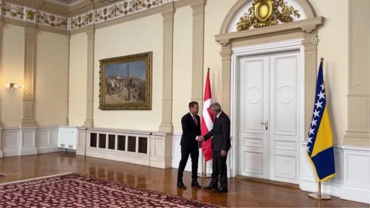 SARAYBOSNA - Danimarka Dışişleri Bakanı Kofod, Bosna Hersek Dışişleri Bakanı Turkovic ile görüştü