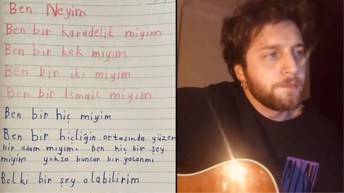 7 yaşındaki çocuğun yazdığı "Ben bir kek miyim?" şiirini besleyen şarkıcı sosyal medyayı salladı