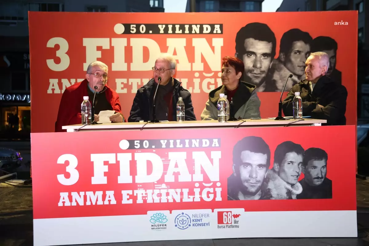 \'Üç Fidan\' Nilüfer\'de Etkinliklerle Anıldı