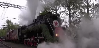 VLADİVOSTOK - 9 Mayıs Zafer treni Petro, Vladivostok'a ulaştı