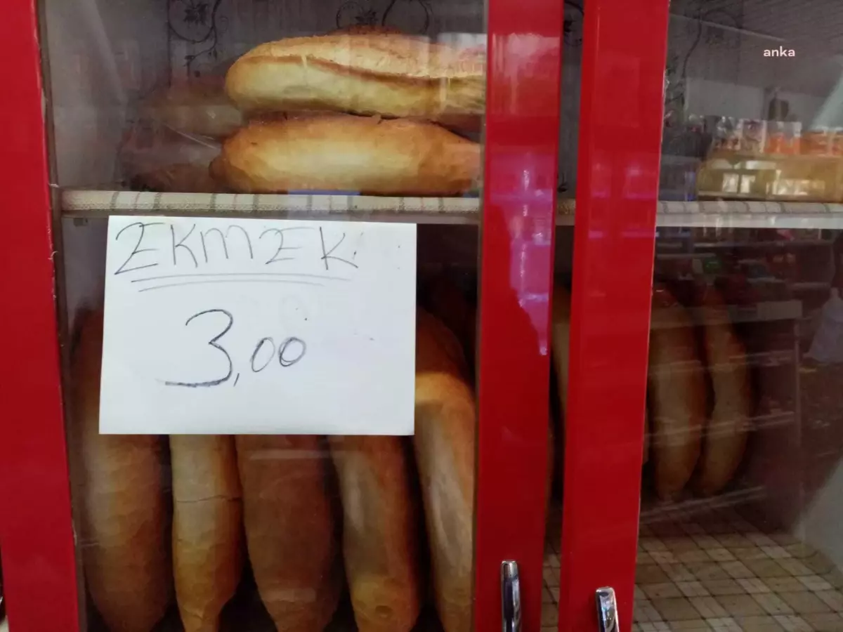 Ankara'da Ekmek 3 Lira Oldu