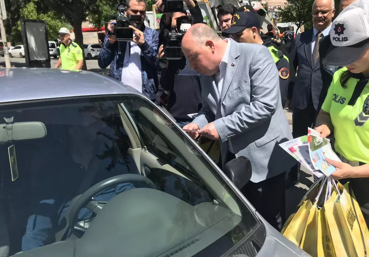 Gaziantep ve çevre illerde 'Yayalar için 5 adımda güvenli trafik' uygulaması yapıldı