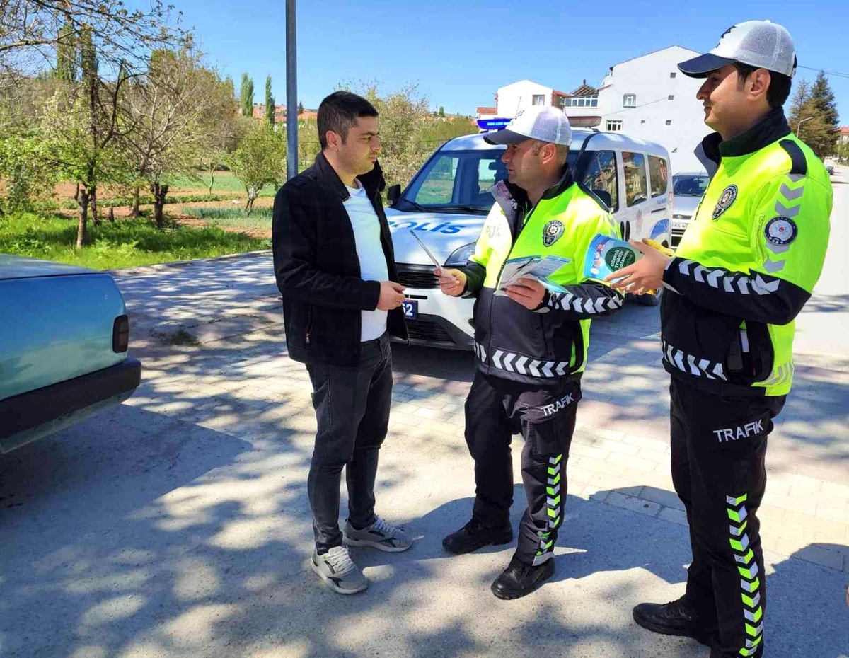 Hisarcık\'ta "Yayalar İçin 5 Adımda Güvenli Trafik" uygulaması