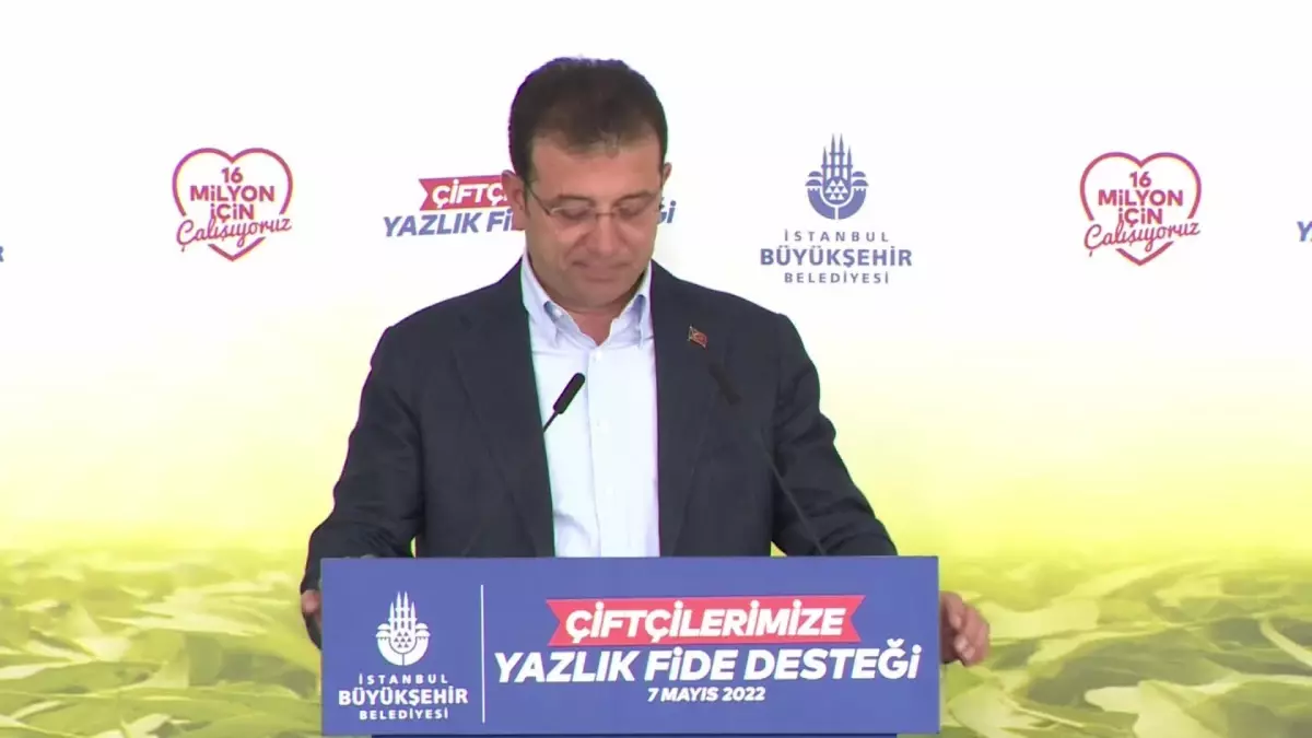 İbb, Üreticiye 5 Milyon Yazlık Sebze Fidesi Dağıtımına Başladı... İmamoğlu: "Bizi Beton Duvarlar Değil, Bereketli Tarlalar Aydınlığa Kavuşturacak"