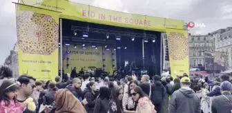 İngiltere'de Müslümanlar, Ramazan Bayramını Kutladı