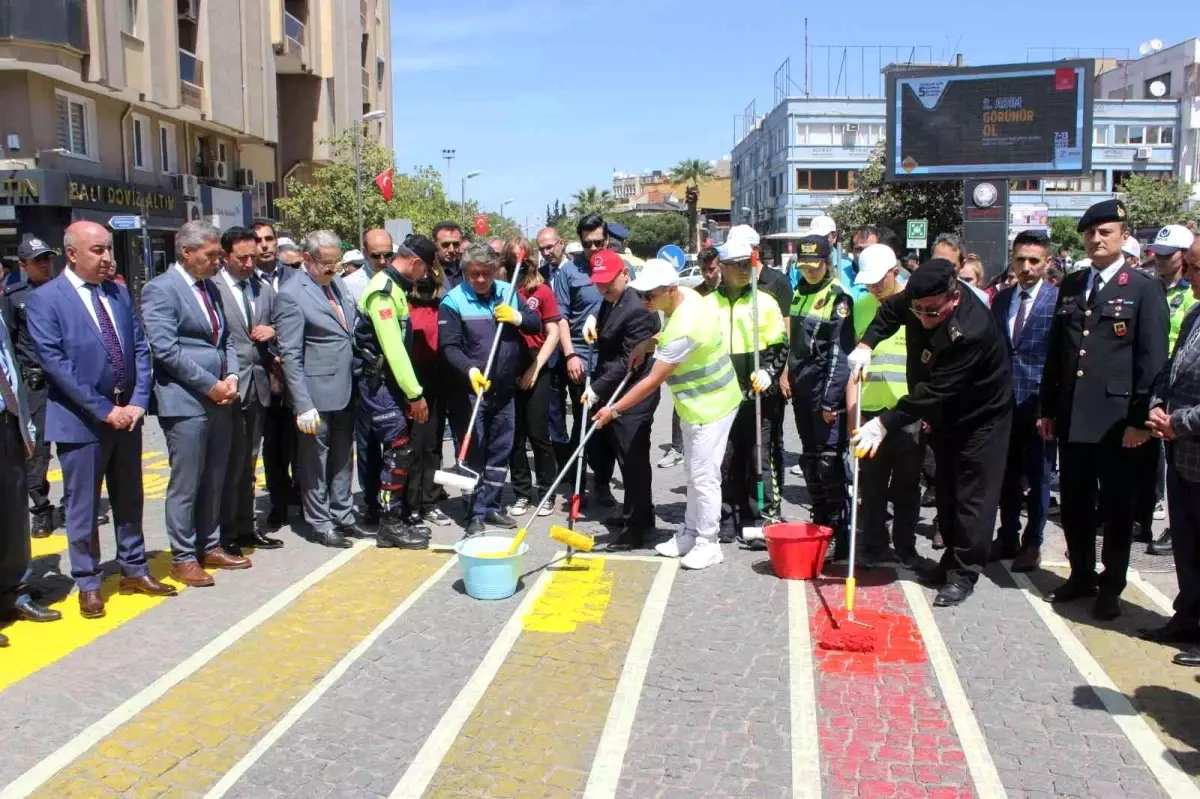 Manisa\'da trafik haftası farkındalık etkinliği