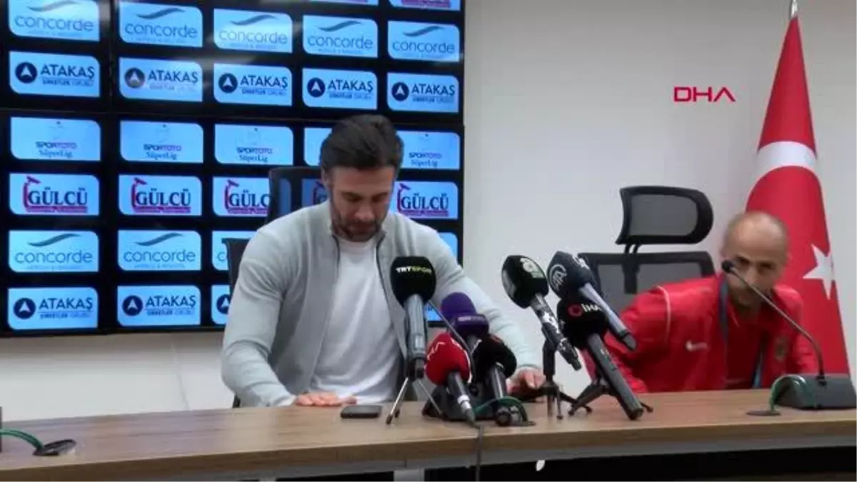 SPOR Atakaş Hatayspor - Trabzonspor maçının ardından