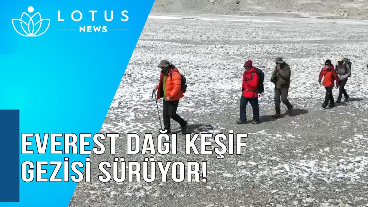 Video: Everest Dağı Keşif Gezisi Sürüyor