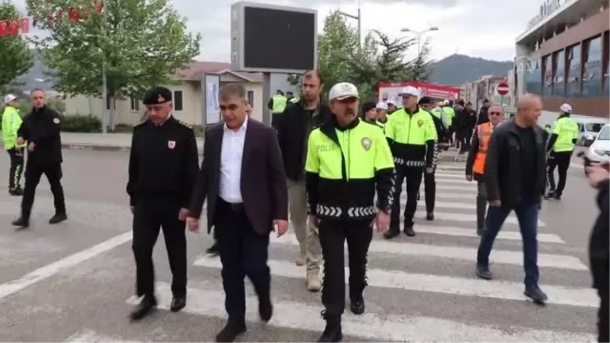 "Yayalar İçin 5 Adımda Güvenli Trafik" etkinliği gerçekleştirildi